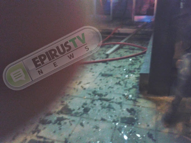 ΦΩΤΟ-Εικόνες από την έκρηξη στα Ιωάννινα