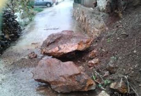 Κατολίσθηση στην Πάτρα