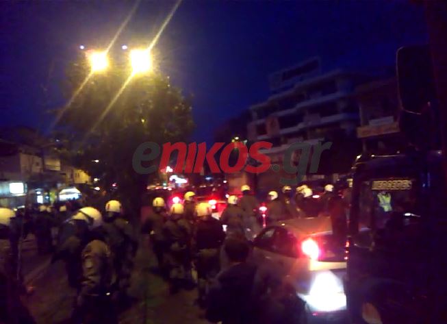 ΒΙΝΤΕΟ-Τα ΜΑΤ έξω από την ΕΡΤ