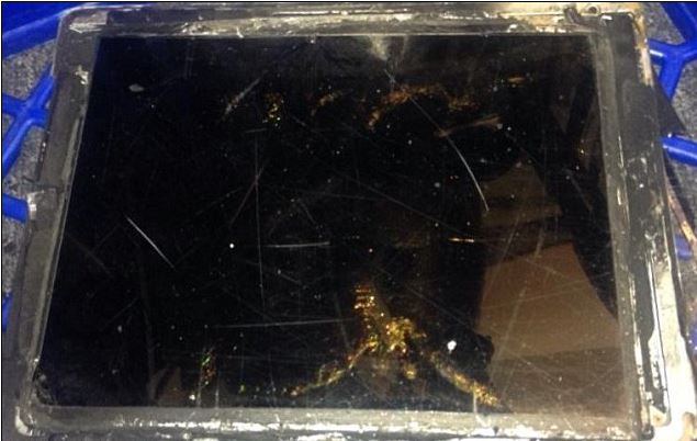 iPAd Air πήρε φωτιά και εξερράγη