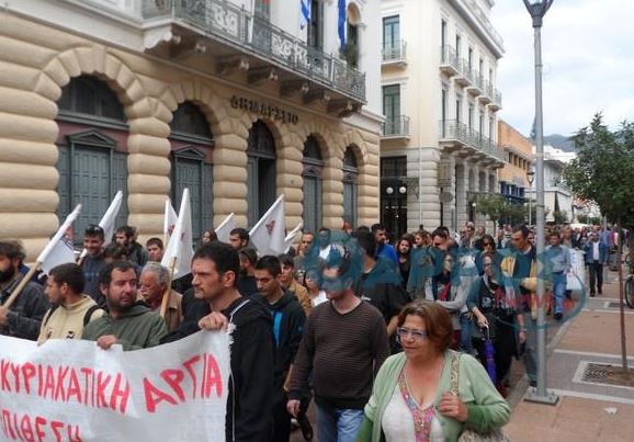 ΒΙΝΤΕΟ-Η πορεία του ΠΑΜΕ στην Καλαμάτα