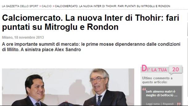 Φουλ για Μήτρογλου η Ίντερ