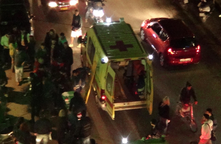 ΒΙΝΤΕΟ-Τροχαίο με τραυματισμό αναβάτη