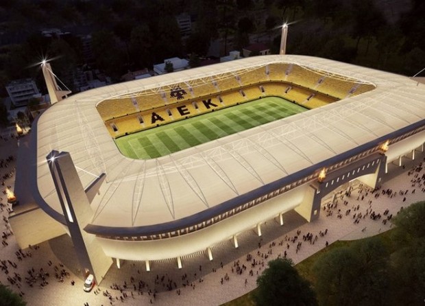LIVE-Η παρουσίαση του γηπέδου της ΑΕΚ