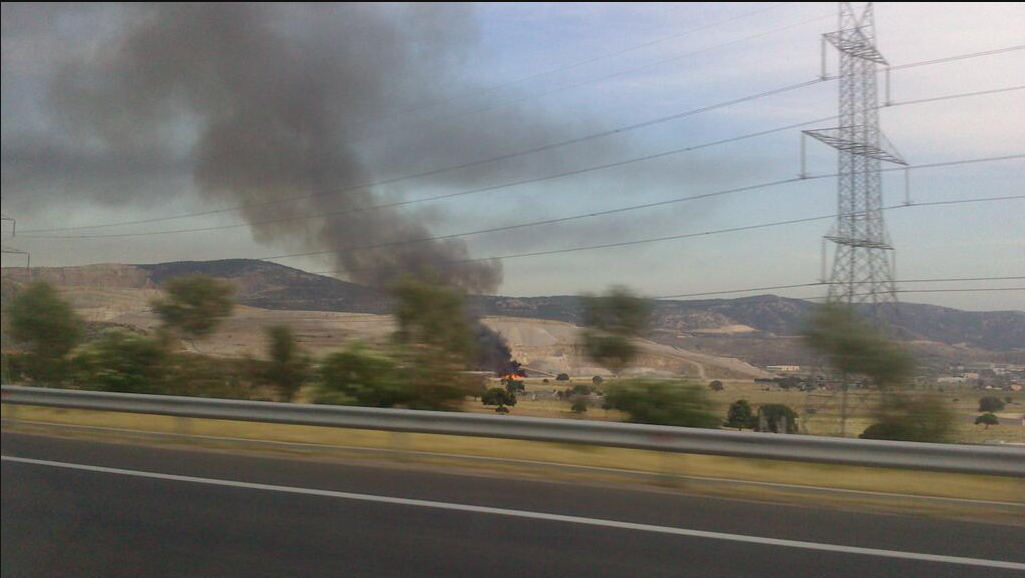 Φωτιά στον Ασπρόπυργο