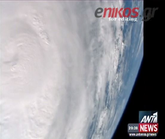 ΒΙΝΤΕΟ-Ο τυφώνας Χαϊγιάν από το διάστημα