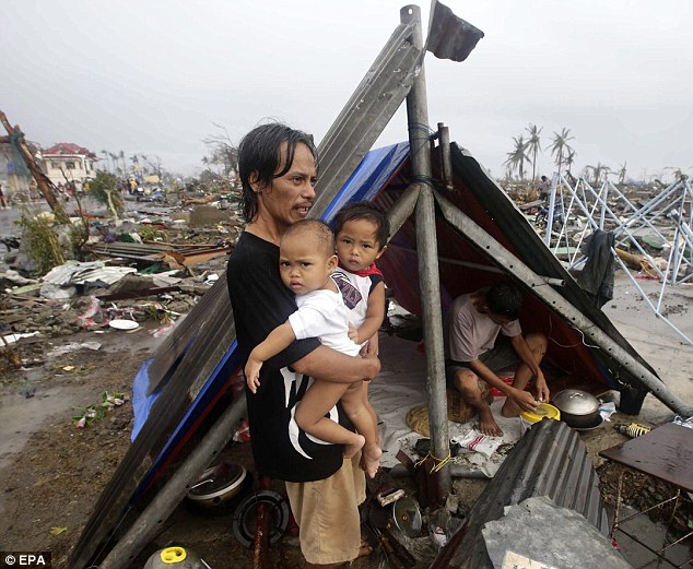 UNICEF: 4 εκατ. παιδιά θύματα του τυφώνα