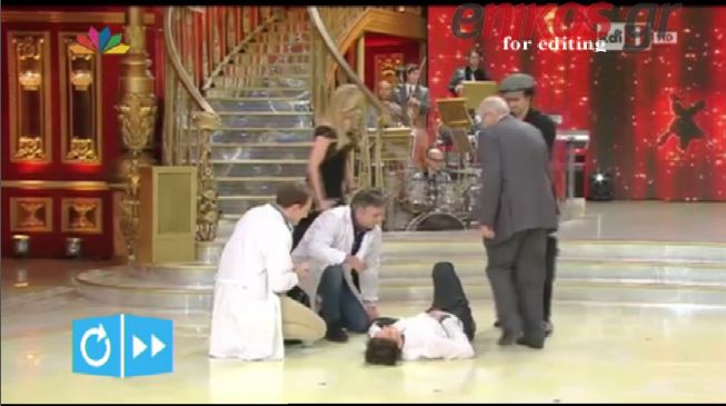 BINTEO-To ατύχημα στο ιταλικό DWTS