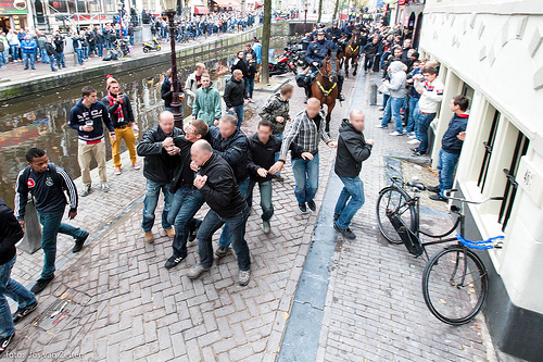 Οκτώ τραυματίες στο Άμστερνταμ