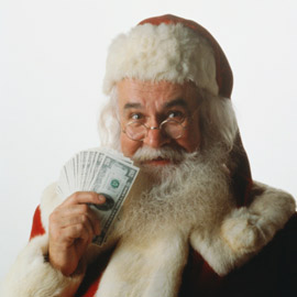 «Άγιε Βασίλη θέλω χρήματα»