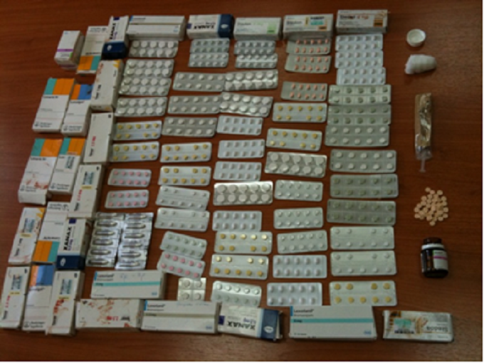 Τον έπιασαν με 831 ναρκωτικά χάπια