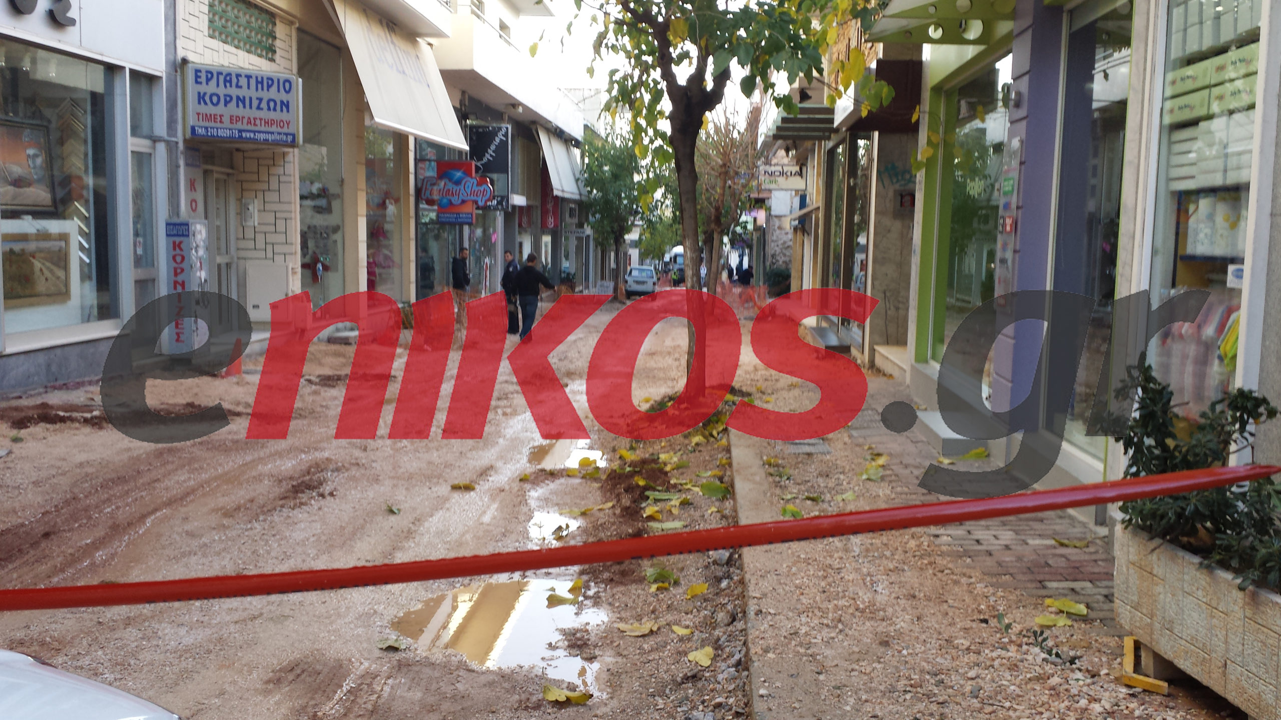 ΒΙΝΤΕΟ-Όλμος στο κέντρο του Αμαρουσίου