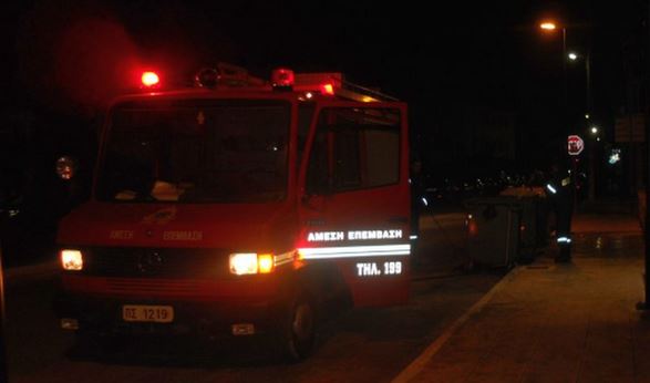 Πυρκαγιά σε καφετέρια