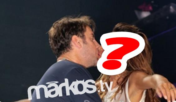 ΦΩΤΟ-Το φιλί του Μαζωνάκη