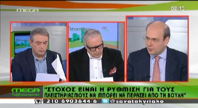 ΒΙΝΤΕΟ-Ο Χατζηδάκης για τους πλειστηριασμούς