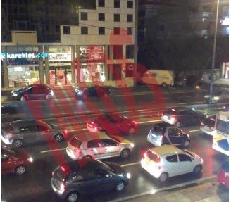 Κυκλοφοριακή συμφόρηση στην Αθήνα