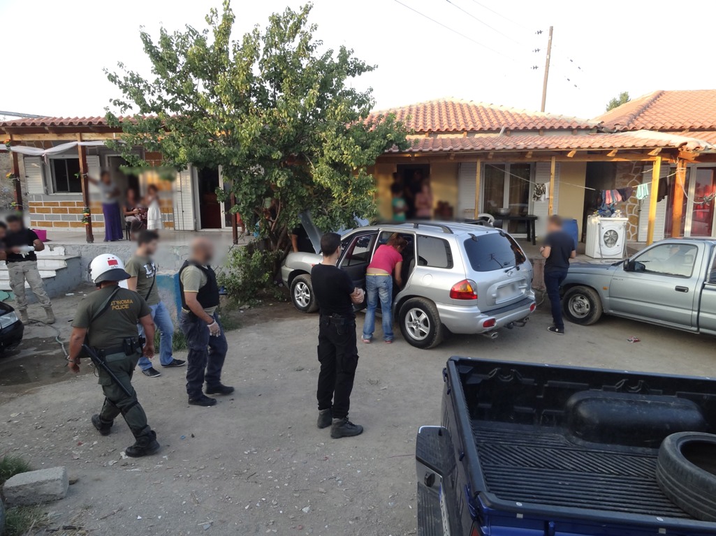 Επιχειρήσεις της ΕΛ.ΑΣ σε καταυλισμούς Ρομά