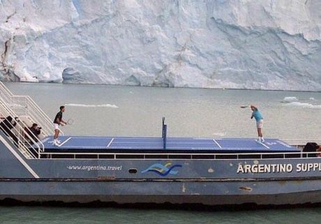 ΒΙΝΤΕΟ-Ναδάλ εναντίον Τζόκοβιτς στον παγετώνα