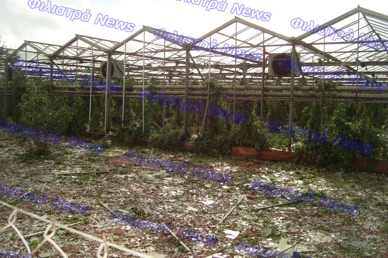 ΒΙΝΤΕΟ-Ζημιές εκατοντάδων χιλιάδων ευρώ προκάλεσε ανεμοστρόβιλος