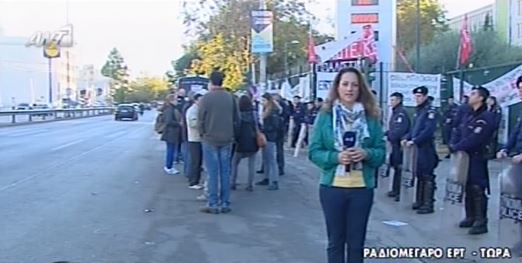 ΒΙΝΤΕΟ-Τα ΜΑΤ παραμένουν στο Ραδιομέγαρο