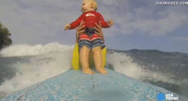 ΒΙΝΤΕΟ-Ο μικρότερος «μεγάλος» σέρφερ