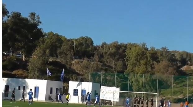 ΒΙΝΤΕΟ-Έβαλε γκολ από το…ζέσταμα