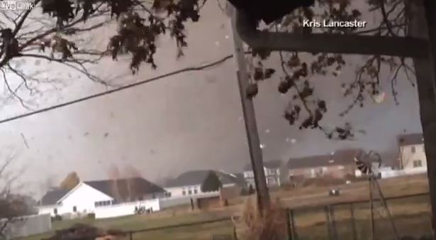 BINTEO-Aνεμοστρόβιλος καταστρέφει σπίτι