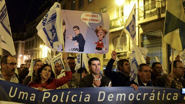 Πορτογαλία: Στους δρόμους οι αστυνομικοί