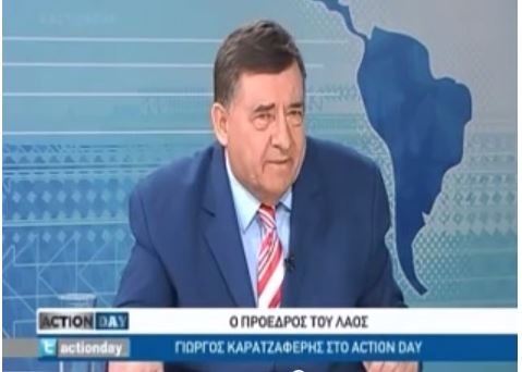 ΒΙΝΤΕΟ-Καρατζαφέρης: Η δραχμή πρέπει να γίνει εγχώριο νόμισμα