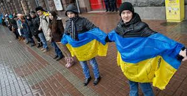 Ανθρώπινη αλυσίδα προς την Ευρώπη