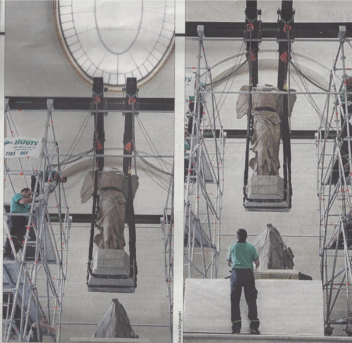 Η Νίκη της Σαμοθράκης στον “γιατρό” για λίφτινγκ