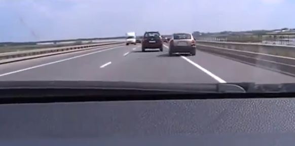 ΒΙΝΤΕΟ-Όποιος βιάζεται… τρακάρει