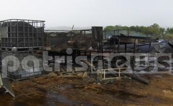 Πυρκαγιά σε συσκευαστήριο