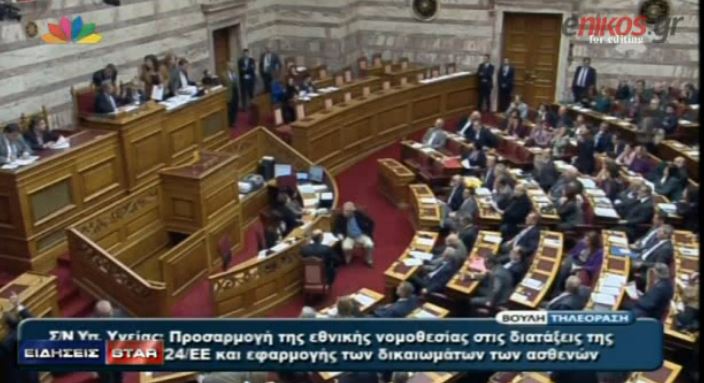 ΒΙΝΤΕΟ-“Καφενείο” η βουλή