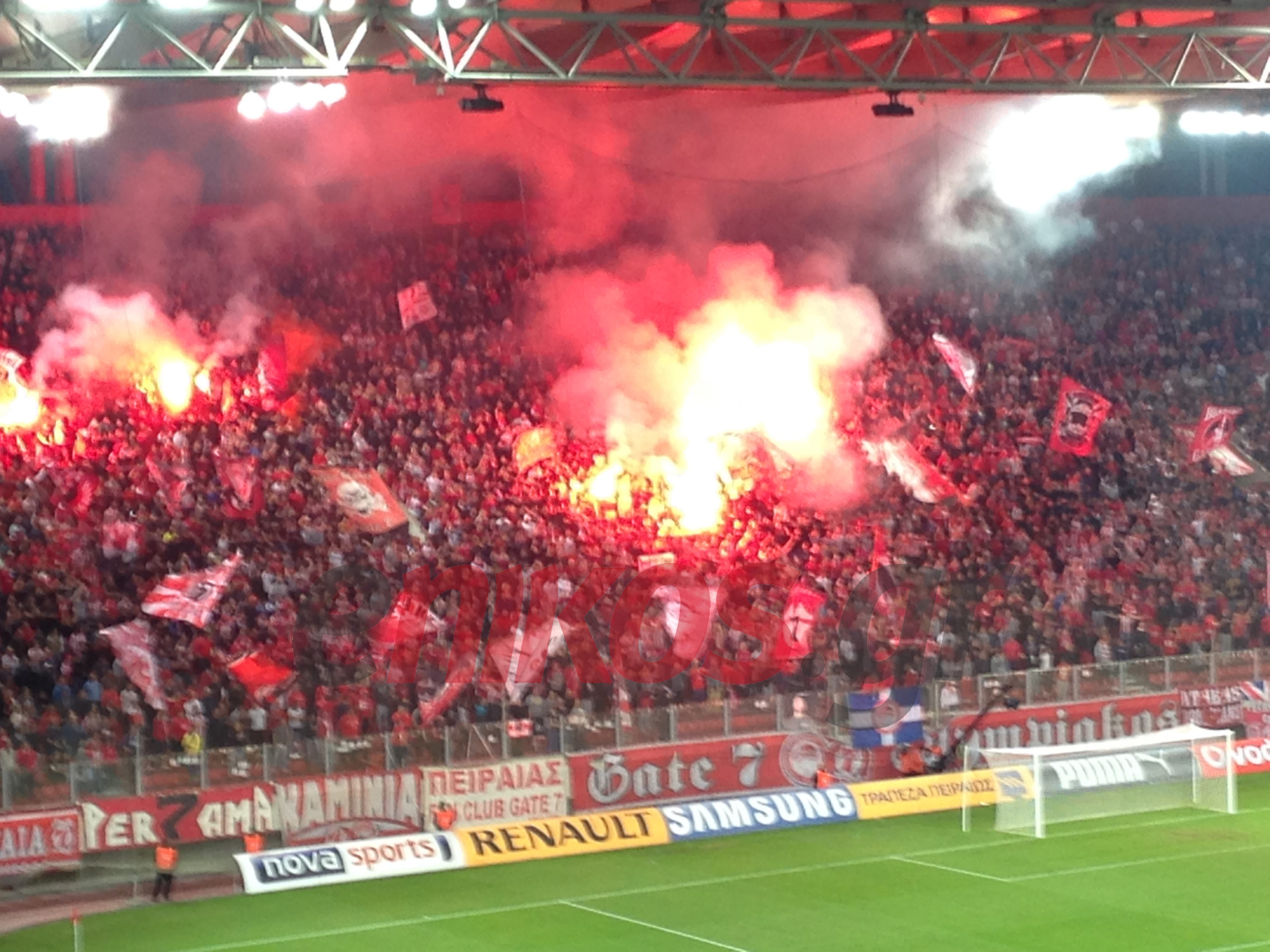 Τελικό: Ολυμπιακός-ΠΑΟΚ 4-0