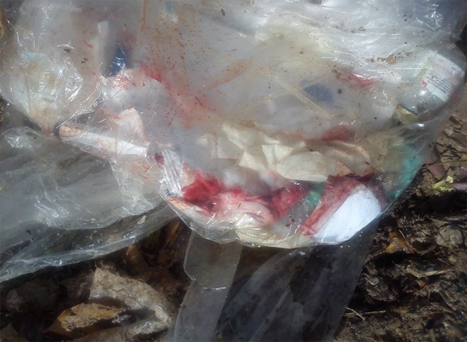 Ήθελαν να πετάξουν 8 τόνους ιατρικά απόβλητα