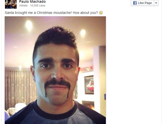 ΦΩΤΟ-Το…χριστουγεννιάτικο μουστάκι του Μασάντο