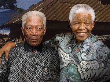 Αυτοί που θρήνησαν τον Morgan Freeman… Mandela