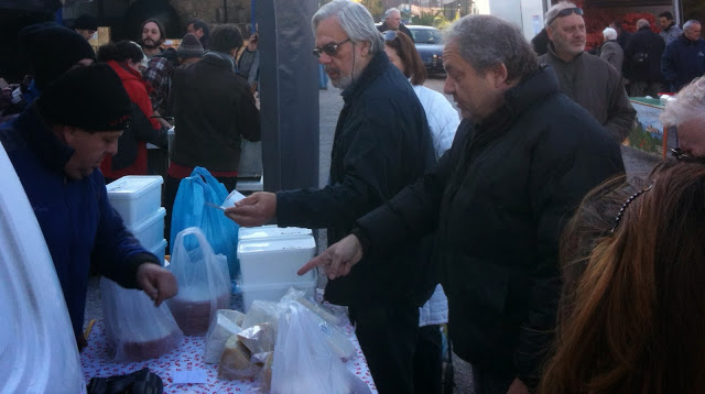 ΦΩΤΟ-Μπλόκο στην ακρίβεια