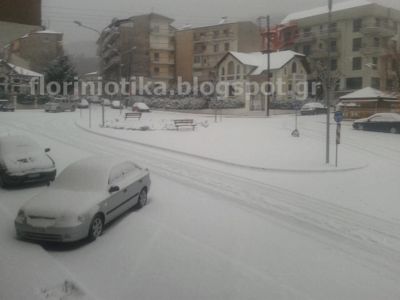 ΦΩΤΟ-Κάτασπρη η Φλώρινα