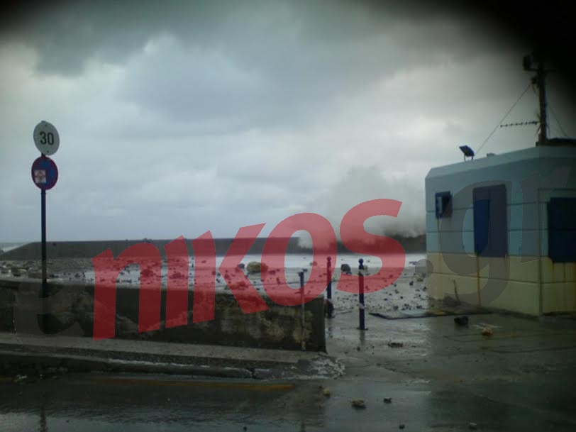 ΦΩΤΟ-ΤΩΡA: Η κακοκαιρία στο Ρέθυμνο