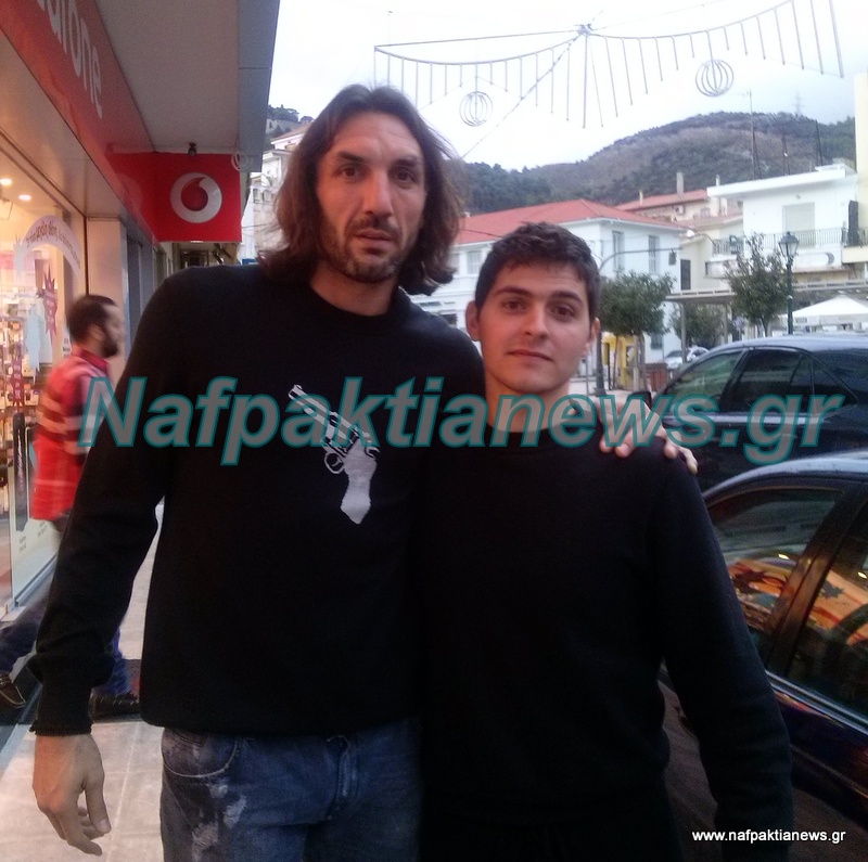 ΦΩΤΟ-Στη Ναύπακτο ο Σωτήρης Κυργιάκος