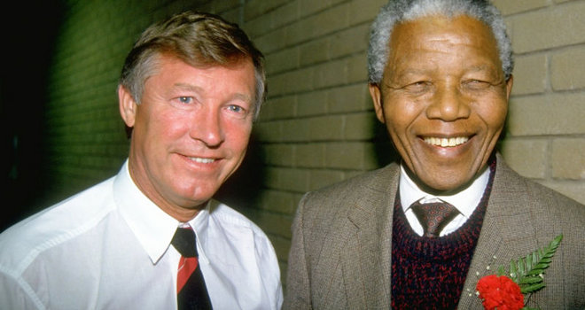 ΦΩΤΟ-Ο Νέλσον Μαντέλα και το ποδόσφαιρο