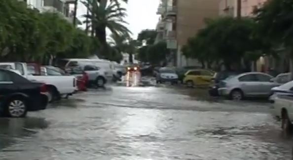 ΒΙΝΤΕΟ-Στο έλεος της κακοκαιρίας τα Χανιά