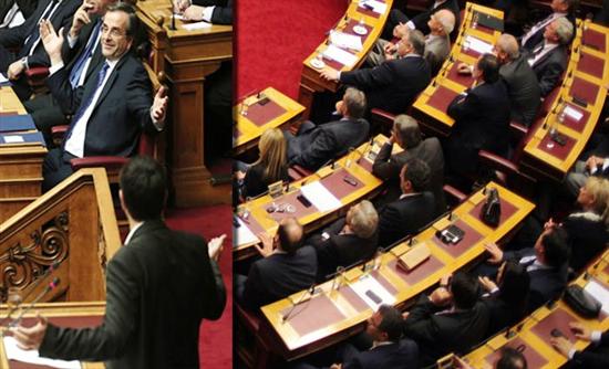 Ολομέτωπη αντιπαράθεση Σαμαρά – Τσίπρα