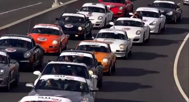 BINTEO-Η “παρέλαση” 100 Porsche 911