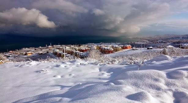 ΦΩΤΟ- Η πανέμορφη χιονισμένη Τραπεζούντα!