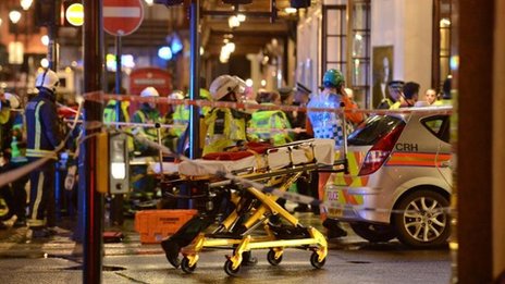 Τραυματίες από κατάρρευση οροφής θεάτρου στο Λονδίνο
