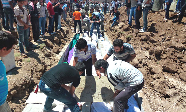 Εκατόμβη νεκρών στη Συρία