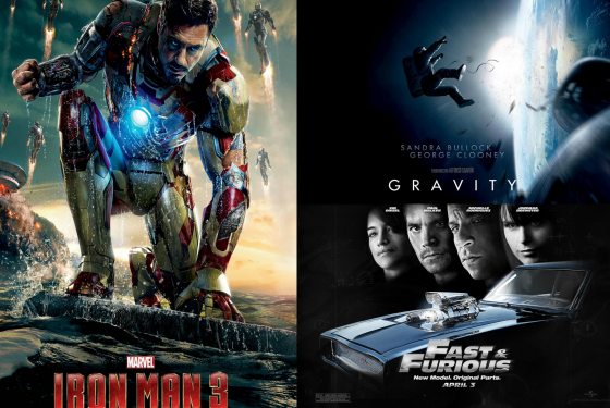 Οι πιο κερδοφόρες ταινίες του 2013